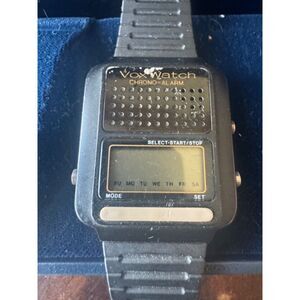 Vintage Vox Watch Chrono-Alarm Radio Shack